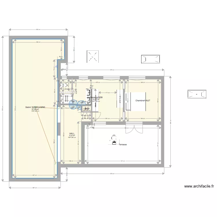 gassin etage 1. Plan de 