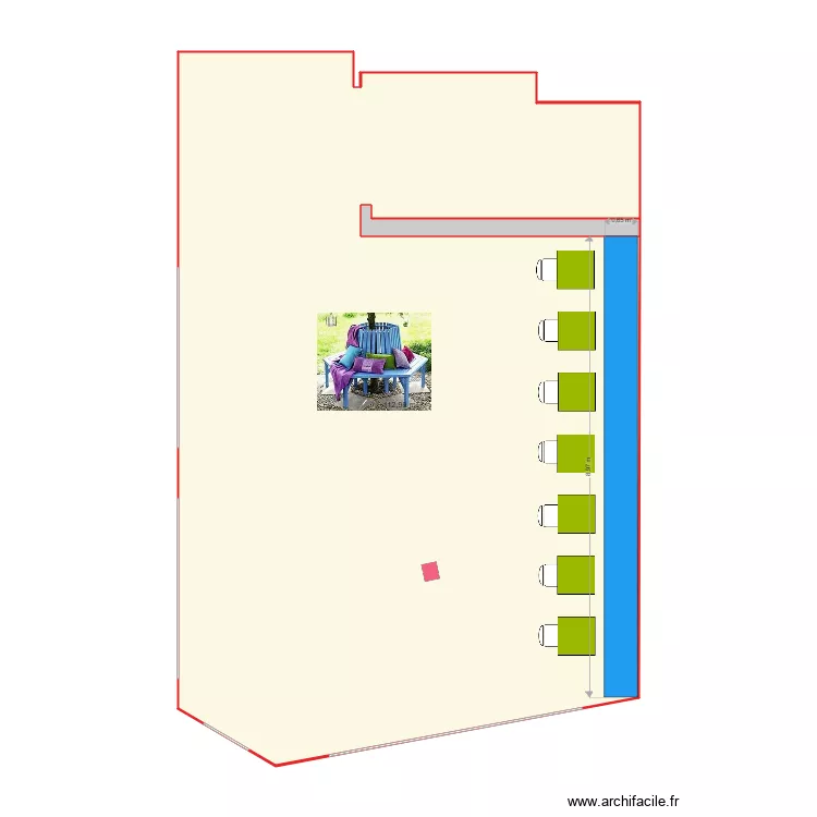 resto saint gilles. Plan de 0 pièce et 0 m2