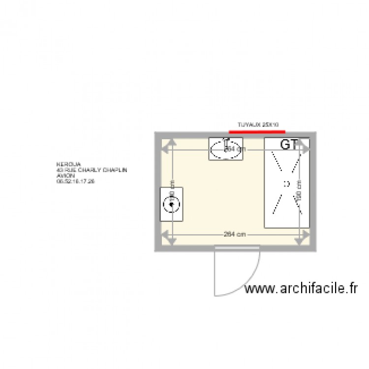 KEROUA . Plan de 0 pièce et 0 m2