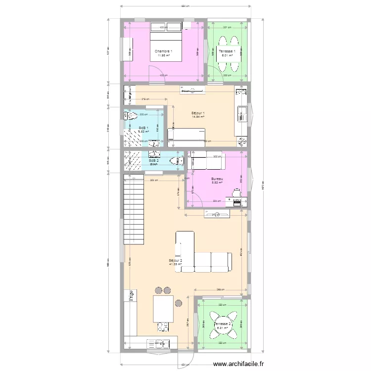 Cayenne last V. Plan de 