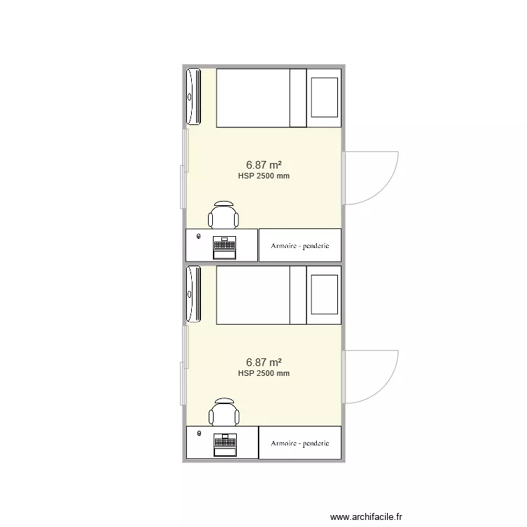 projet chambre. Plan de projet chambre. Plan de