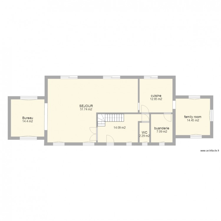 fermerbercuit. Plan de 0 pièce et 0 m2