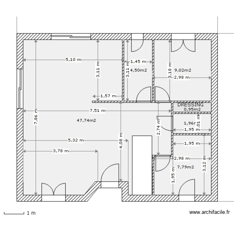 Plan. Plan de 0 pièce et 0 m2