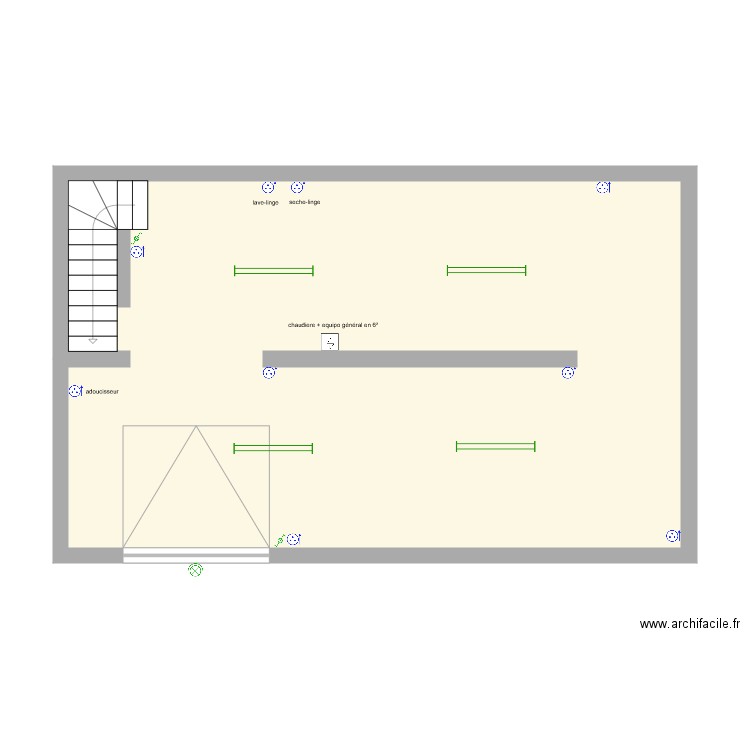 sous sol du 27. Plan de 0 pièce et 0 m2