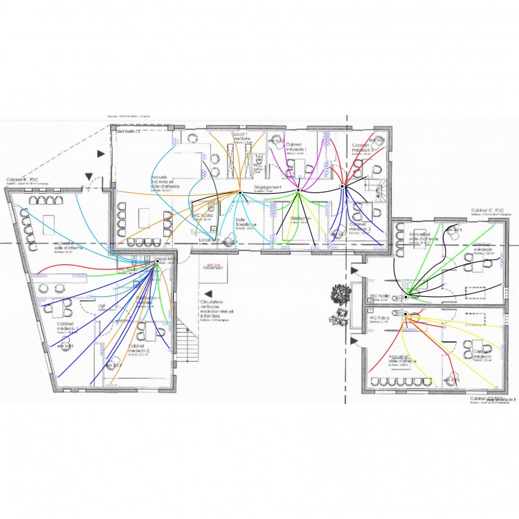 marthan pc rj tv pievre RDC. Plan de 0 pièce et 0 m2