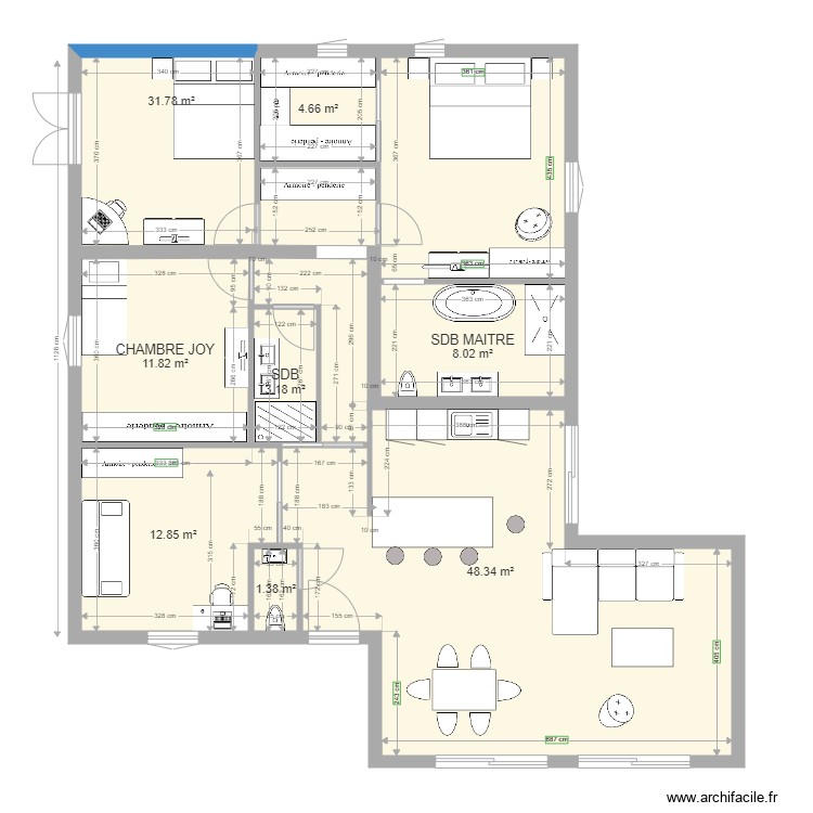 PLAN JOANNA. Plan de 0 pièce et 0 m2