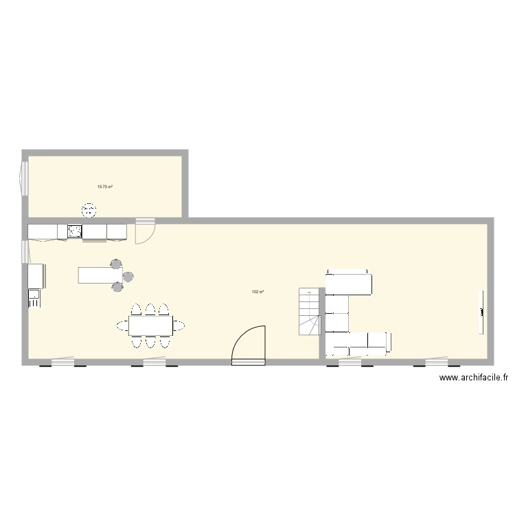 maison silo. Plan de 0 pièce et 0 m2