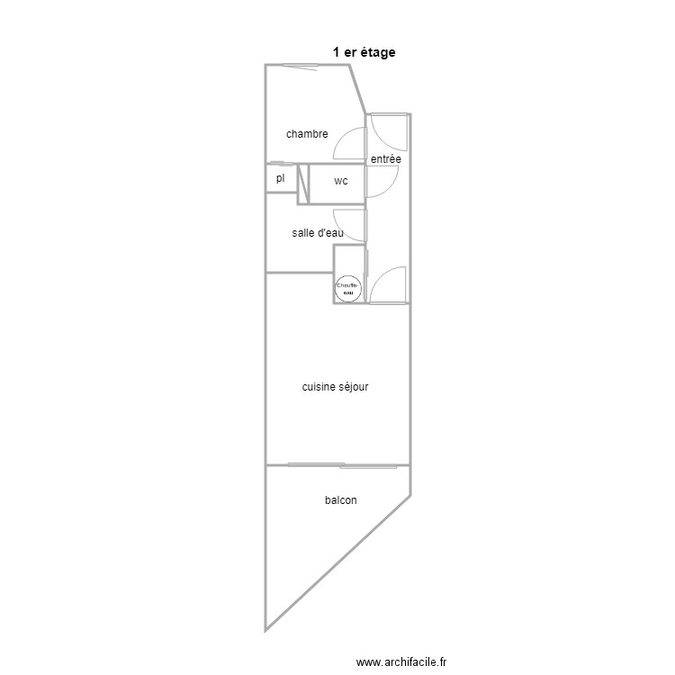 indivision prunier. Plan de 0 pièce et 0 m2