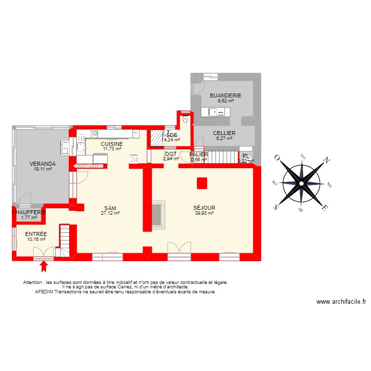 BI 13864 -. Plan de 0 pièce et 0 m2