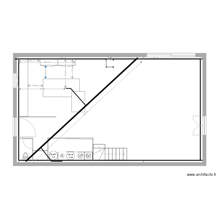 plomberie elec courcy. Plan de 0 pièce et 0 m2