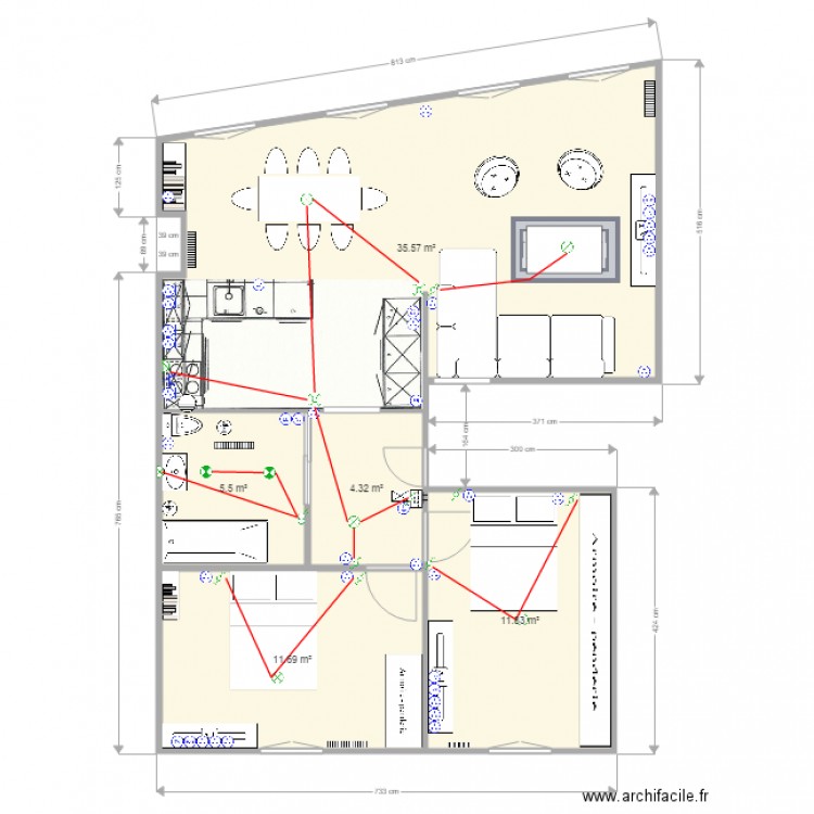 ruth catt. Plan de 0 pièce et 0 m2