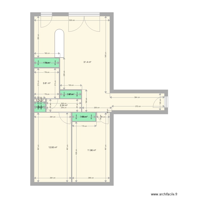 ABEL. Plan de 0 pièce et 0 m2