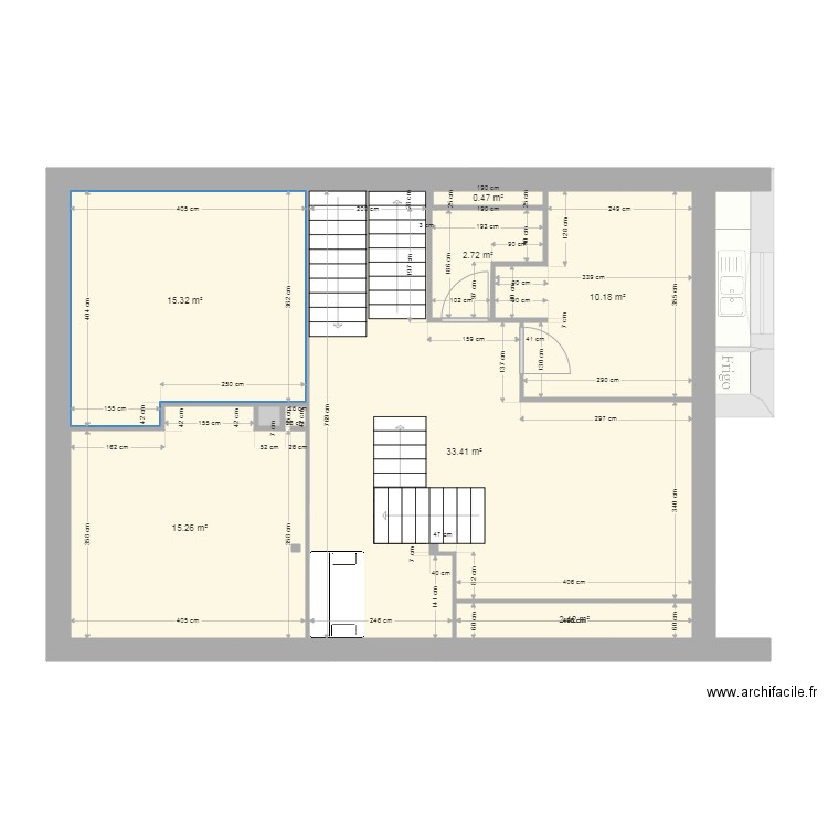 Maison PAPA et MAMAN etage futur 4. Plan de 0 pièce et 0 m2