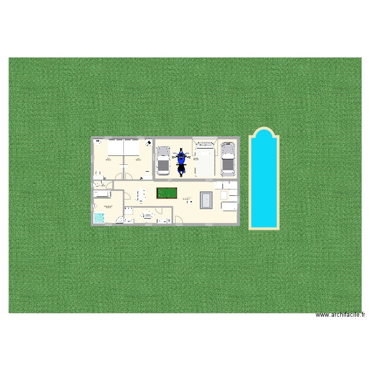 riyad maison future . Plan de 0 pièce et 0 m2