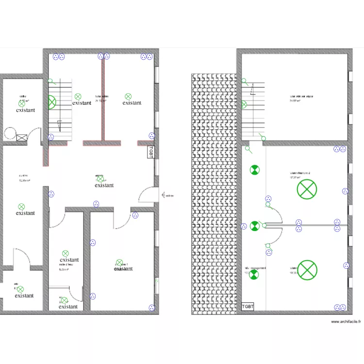 PLAN ELEC ANSSONEAU. Plan de PLAN ELEC ANSSONEAU. Plan de