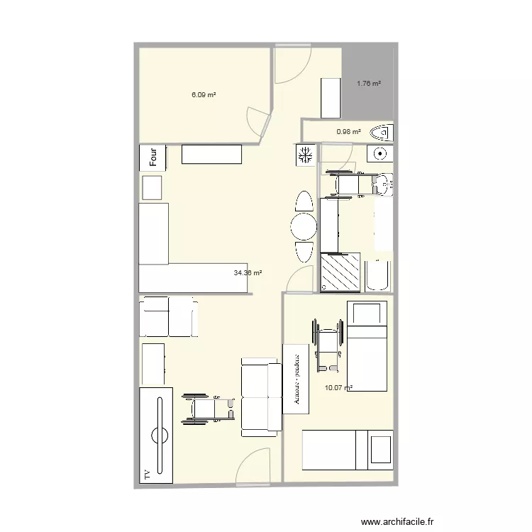 M Beaurin. Plan de M Beaurin. Plan de