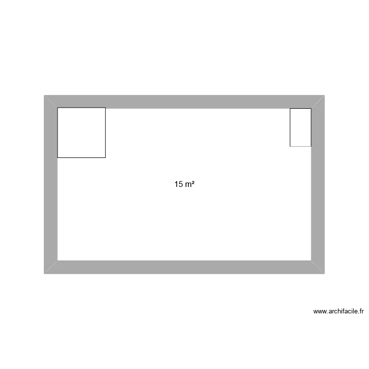 vivatech. Plan de 1  et 15 m²