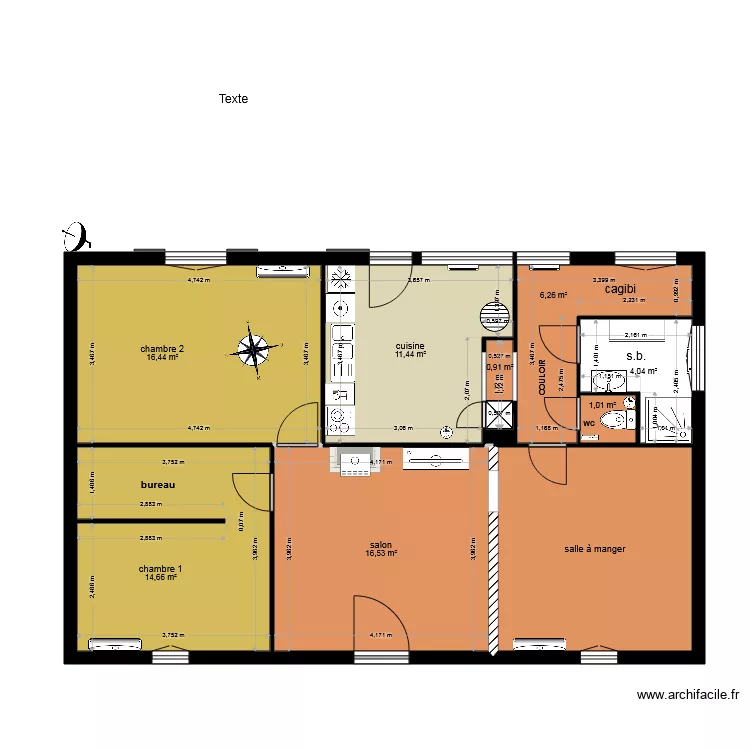 Morcenx plan definitif. Plan de 