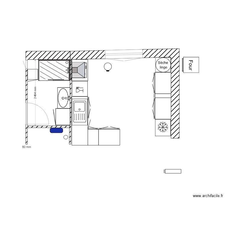 CHEZ MOI 7 essai. Plan de 0 pièce et 0 m2