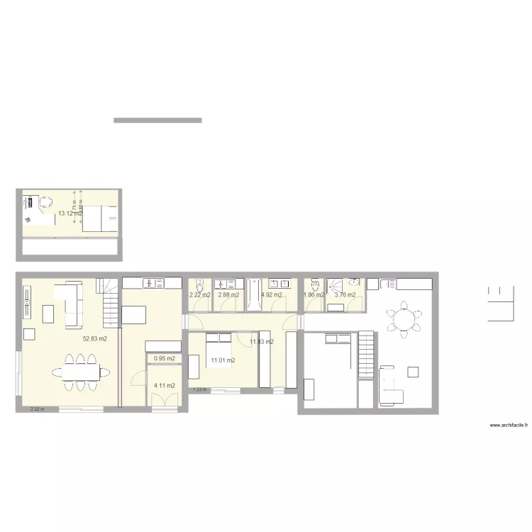 Maison la chaume 9. Plan de Maison la chaume 9. Plan de