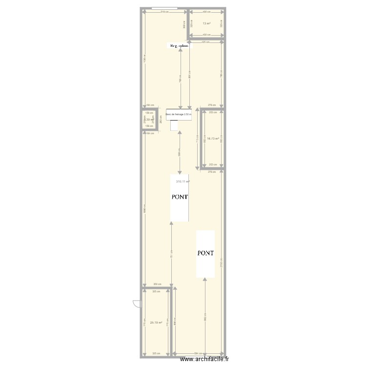 calais. Plan de 0 pièce et 0 m2