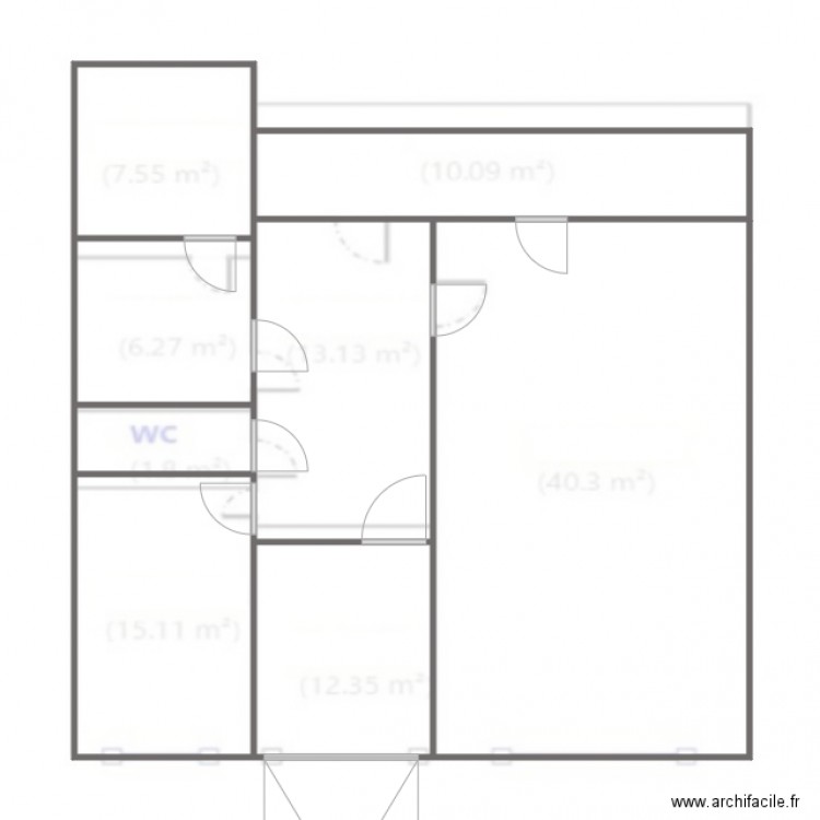 SCI 3Ours. Plan de 0 pièce et 0 m2