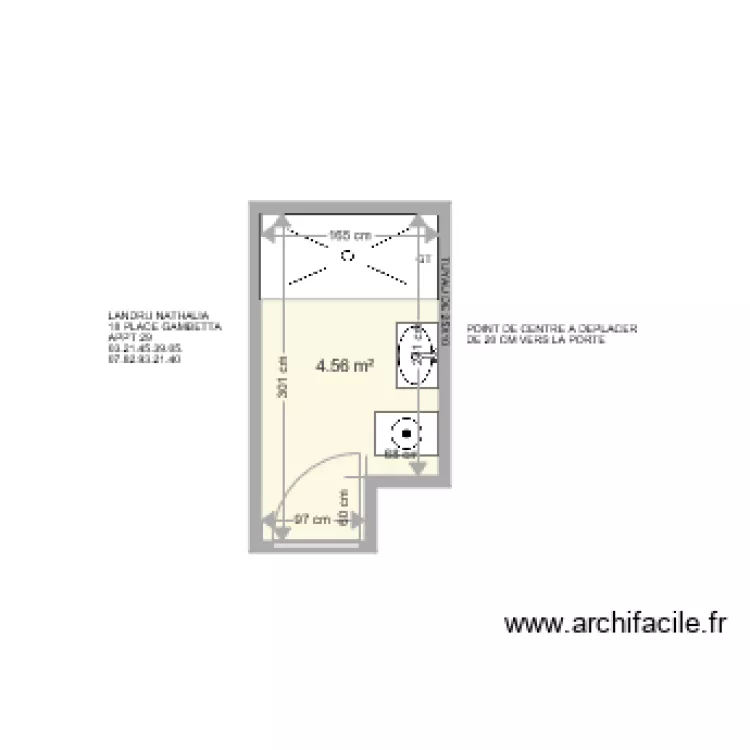 LANDRU NATHALIA . Plan de 
