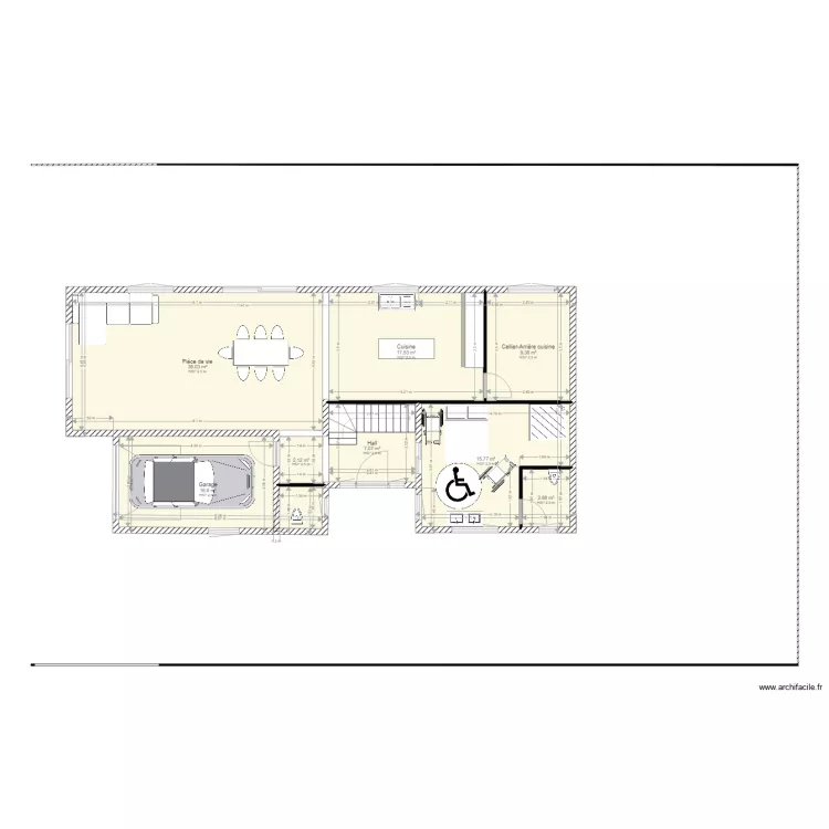 PROJET HORBOURG WHIR. Plan de 