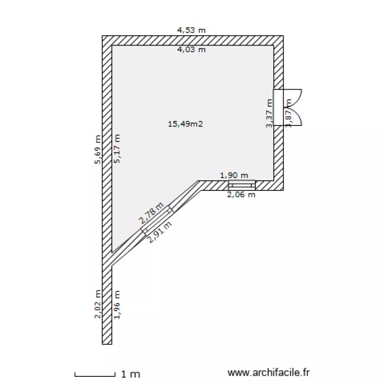 chalet 2. Plan de chalet 2. Plan de