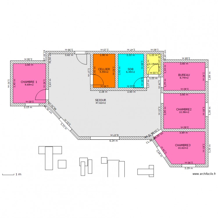 coprob 3. Plan de 0 pièce et 0 m2