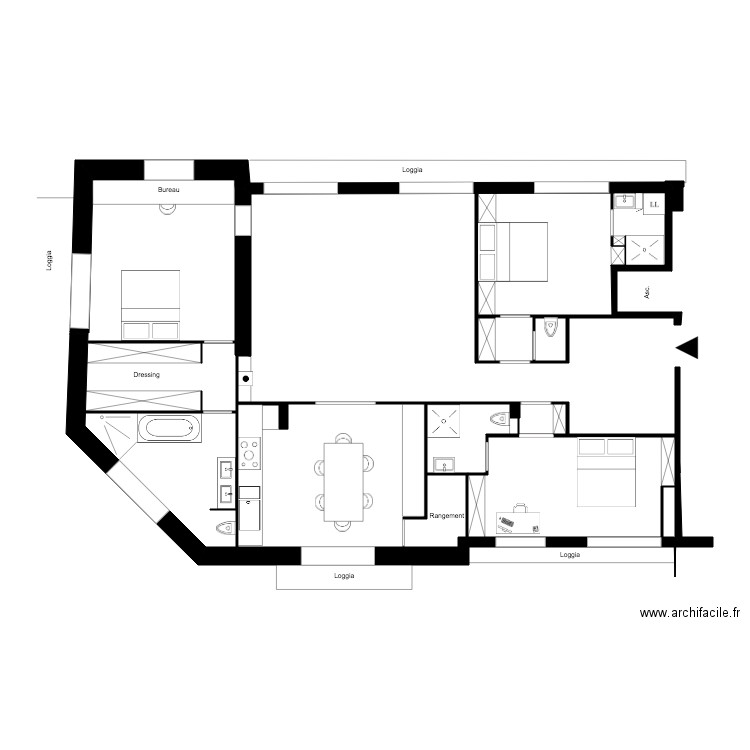 plan 21 05 2019 version 2 VD. Plan de 0 pièce et 0 m2