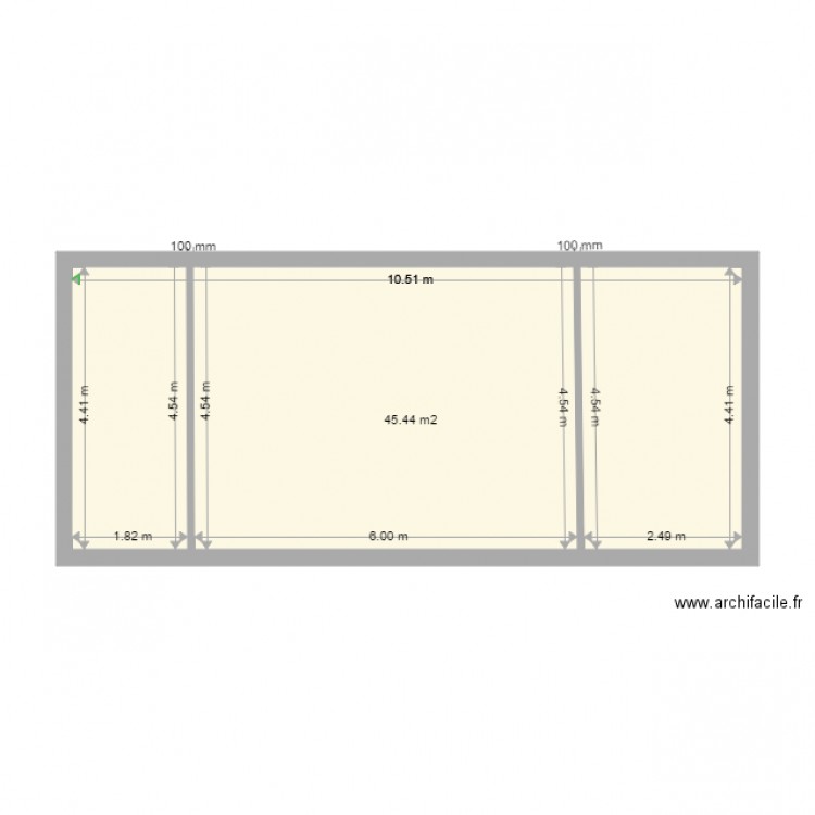 rajout 3. Plan de 0 pièce et 0 m2