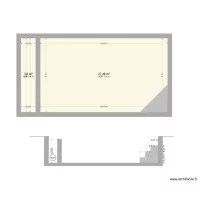 Plan en coupe piscine 4x8