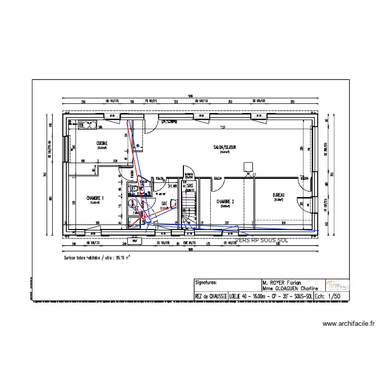 ROYER HYDRAULIQUE. Plan de 