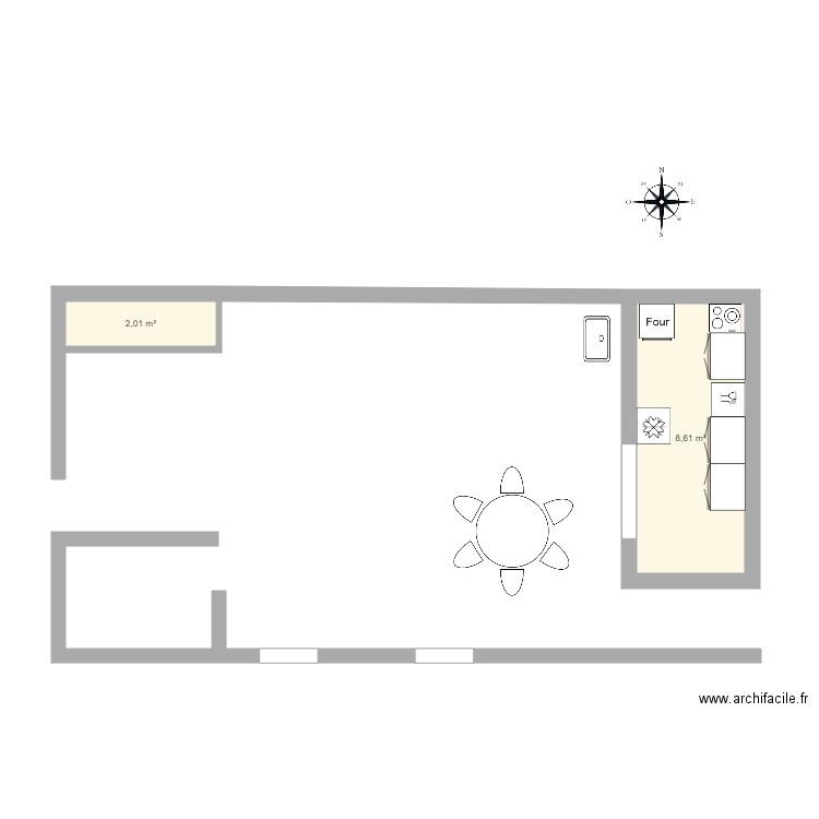 Patio Paellero. Plan de 0 pièce et 0 m2
