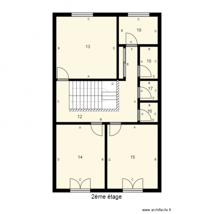 174528 MONVOISIN Appart. Plan de 0 pièce et 0 m2