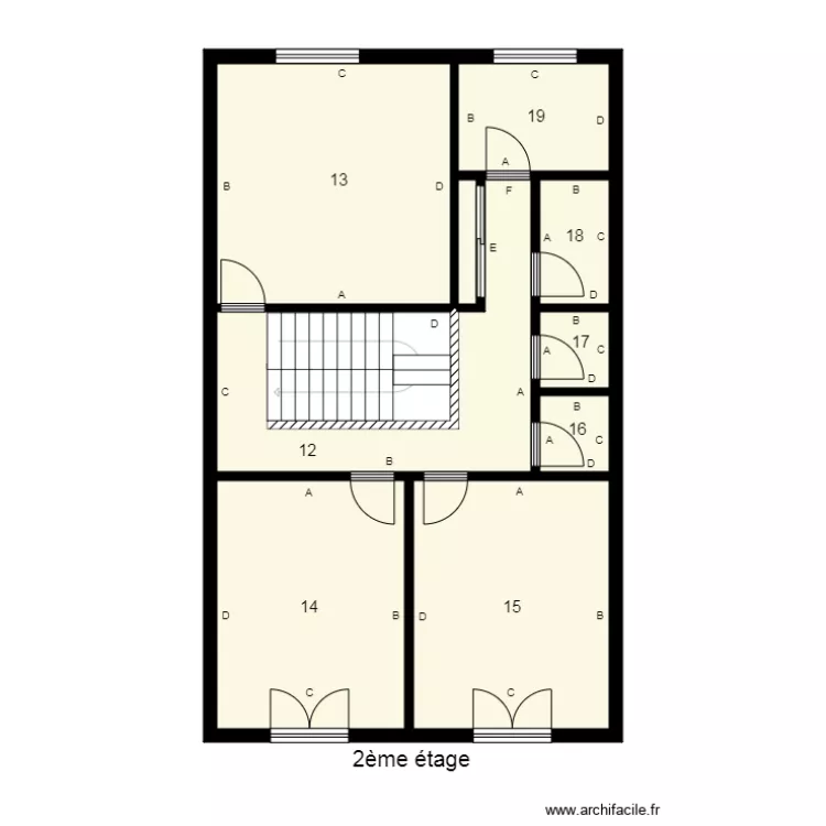 174528 MONVOISIN Appart. Plan de 