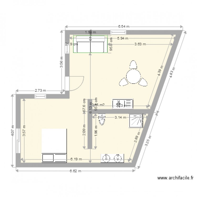 Maison de Gardiens 6113. Plan de 0 pièce et 0 m2
