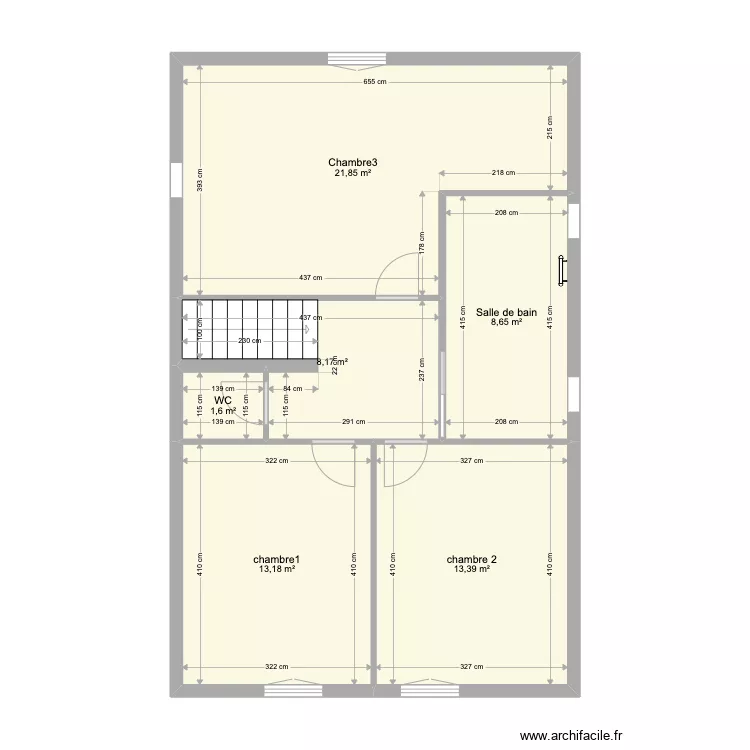 PLAN MONTEIRO ETAGE PROJET . Plan de 