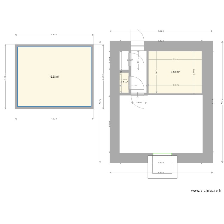 mairie . Plan de 0 pièce et 0 m2