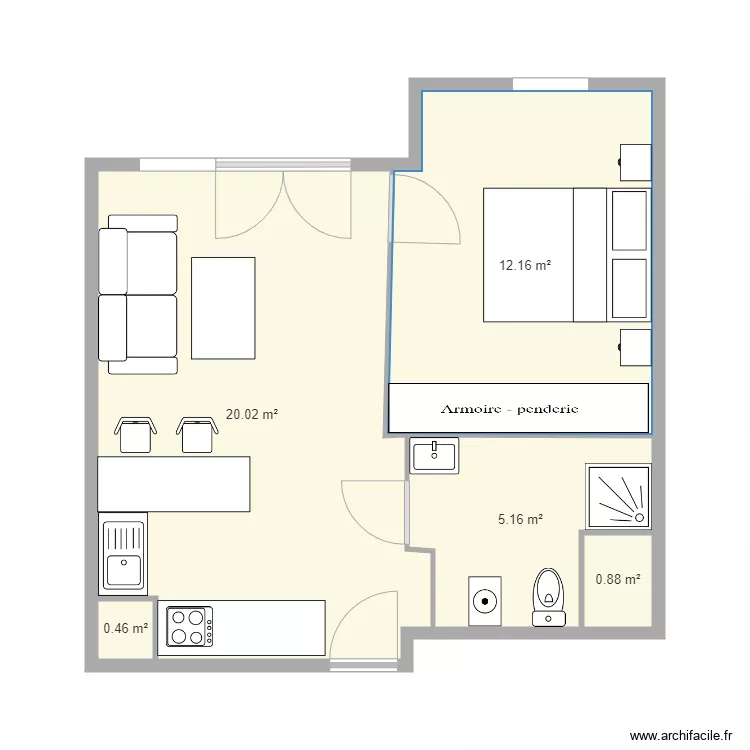 App Fresnes. Plan de 