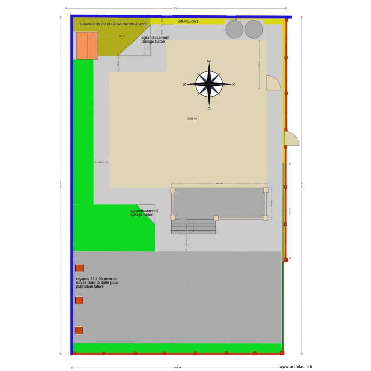 EXTERIEURS. Plan de 0 pièce et 0 m2