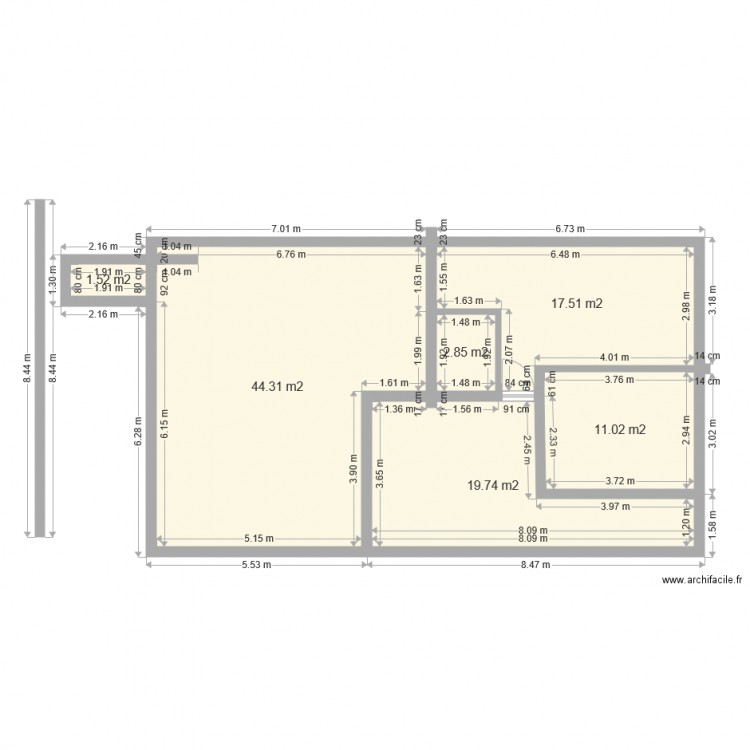 Plan. Plan de 0 pièce et 0 m2