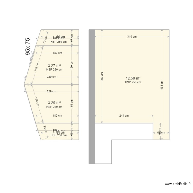 FAUCHON. Plan de 0 pièce et 0 m2