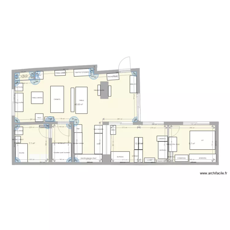 CANTA JARDIN RDJ MEUBLE H. Plan de CANTA JARDIN RDJ MEUBLE H. Plan de