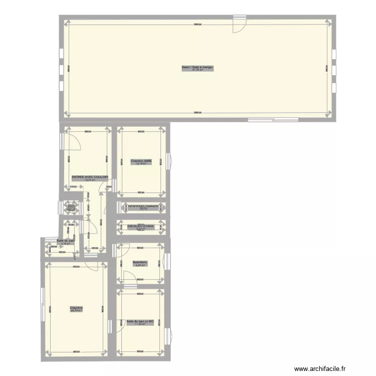 maison 2021 sept 1. Plan de 
