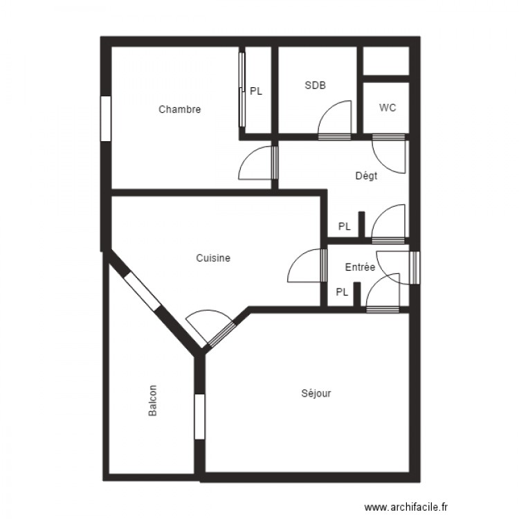 jaulin. Plan de 0 pièce et 0 m2