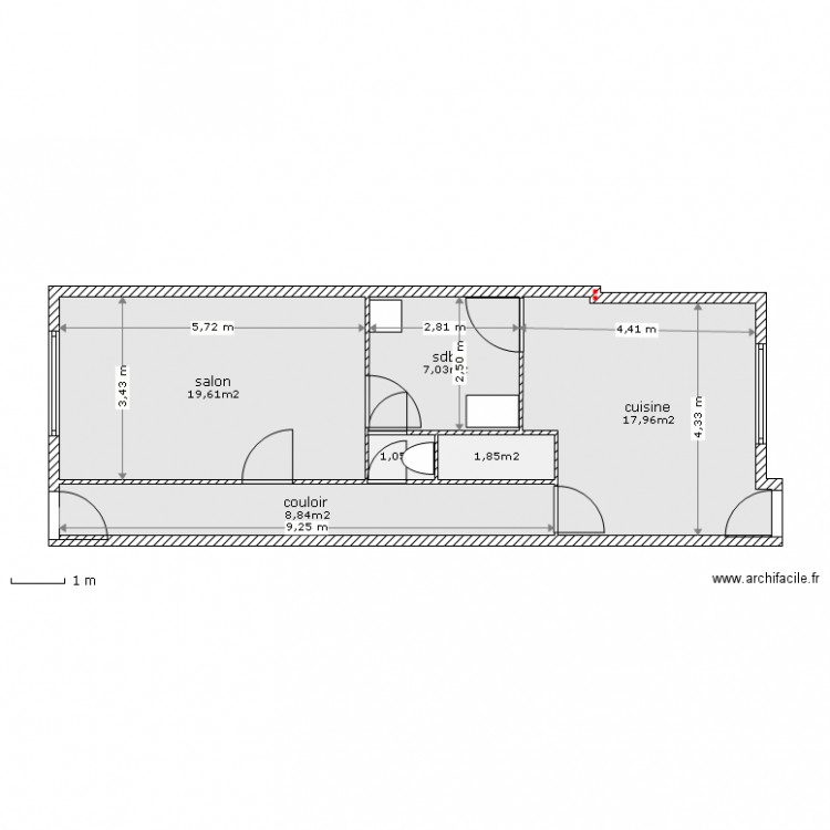 Ste Foy RDC. Plan de 0 pièce et 0 m2