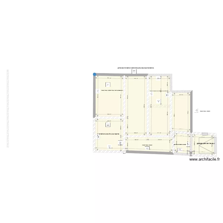 maison plan fondation 3. Plan de 