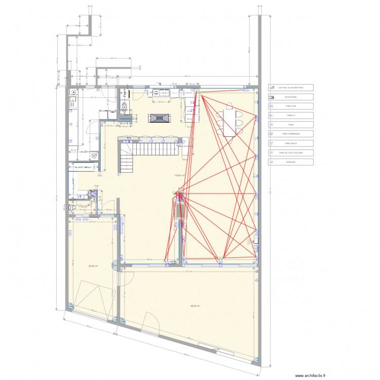 RDC PC. Plan de 0 pièce et 0 m2